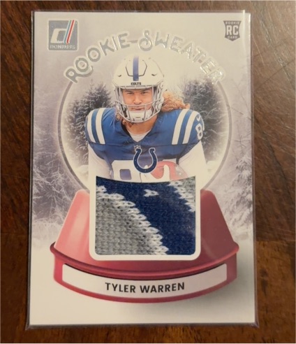 2025 Panini Donruss #SWE-TWN Tyler Warren — front