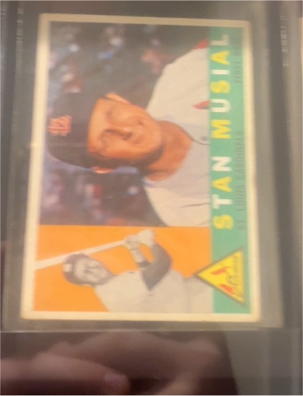 1960 Topps #250 Stan Musial — front