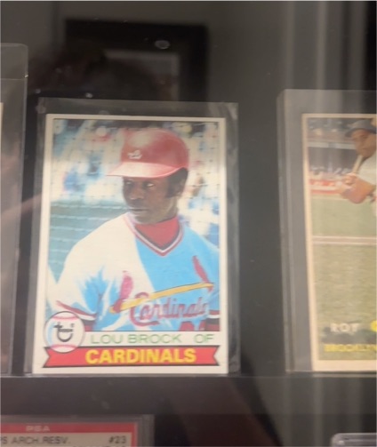 1979 Topps #665 Lou Brock — front