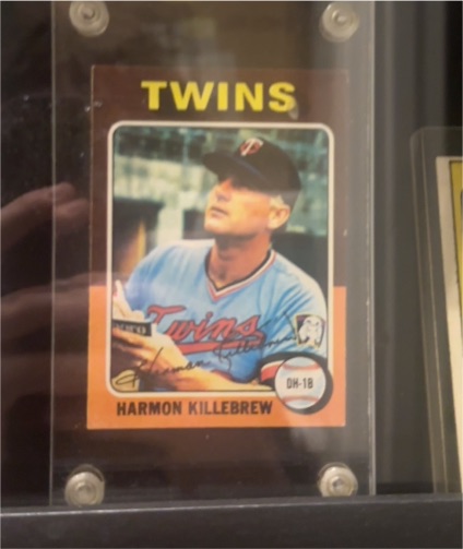 1975 Topps #640 Harmon Killebrew — front