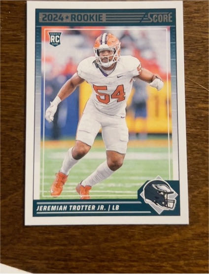 2024 Panini Score #344 Jeremiah Trotter Jr. — front
