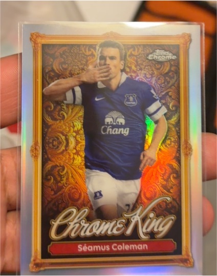 2025-26 Topps Premier League Chrome King #CK9 Seamus Coleman — front