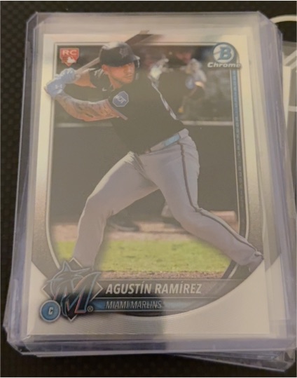 2025 Bowman Chrome #91 Agustin Ramirez — front