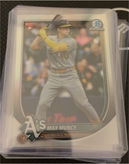 2025 Bowman Chrome #90 Max Muncy — front