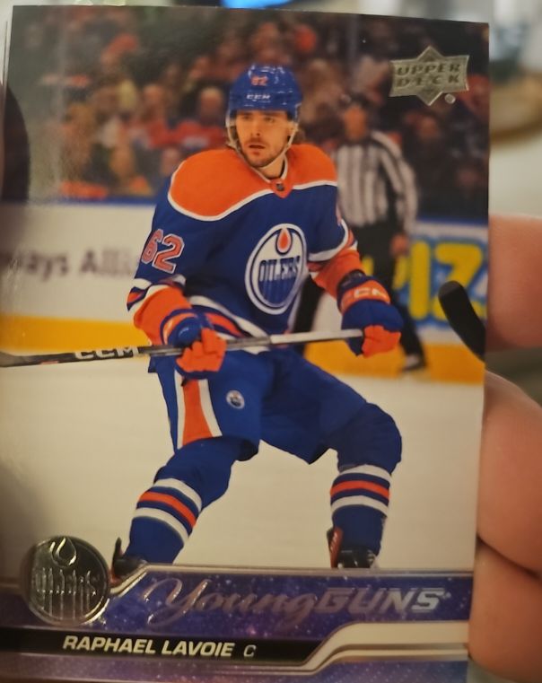 2023-24 Upper Deck Young Guns #499 Raphael Lavoie — front