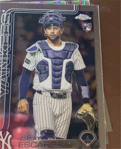 2025 Topps Chrome Update #US96 J.C. Escarra — front