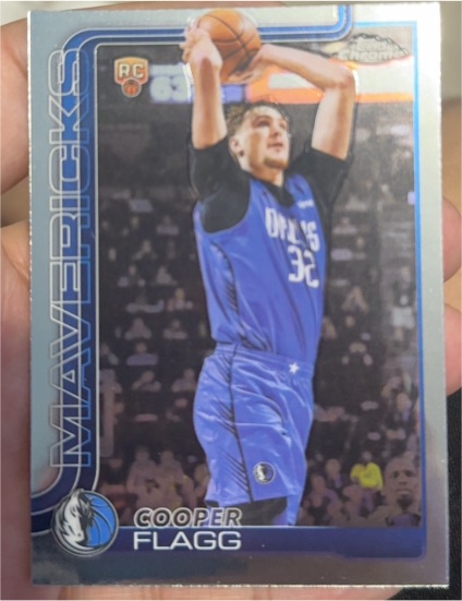 2025-26 Topps Chrome #251 Cooper Flagg — front