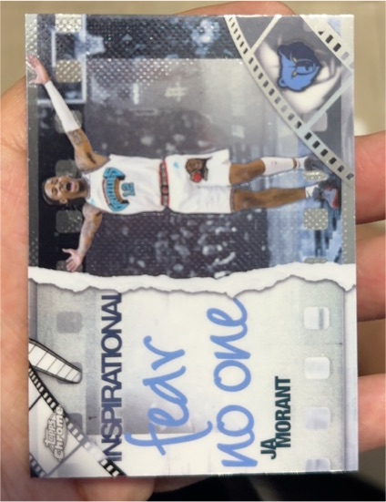 2025-26 Topps Chrome #IP-15 Ja Morant Inspirational Fear No One — front