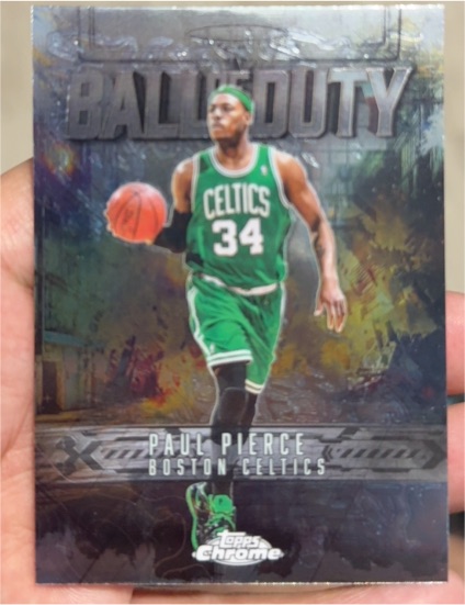 2025-26 Topps Chrome #BD-19 Paul Pierce Ball of Duty — front