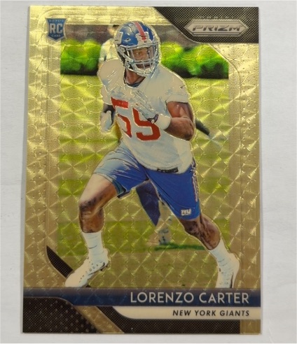 2018 Panini Prizm #262 Lorenzo Carter — front