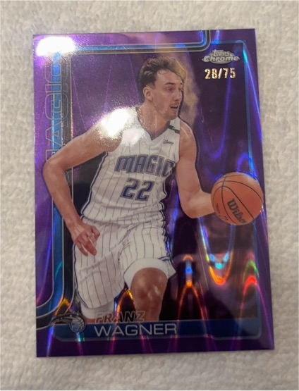2025-26 Topps Chrome #116 Franz Wagner — front