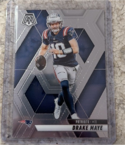 2025 Panini Mosaic #28 Drake Maye — front