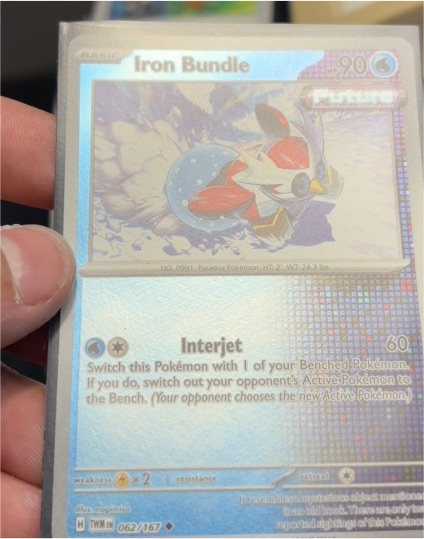2024 Pokémon SV06: Twilight Masquerade #062 Iron Bundle — front