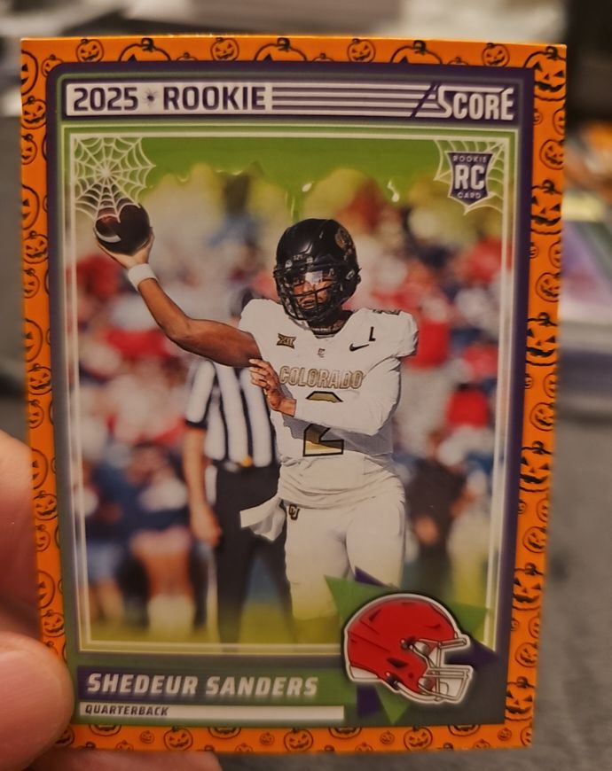 2025 Score-A-Treat #15 Shedeur Sanders — front