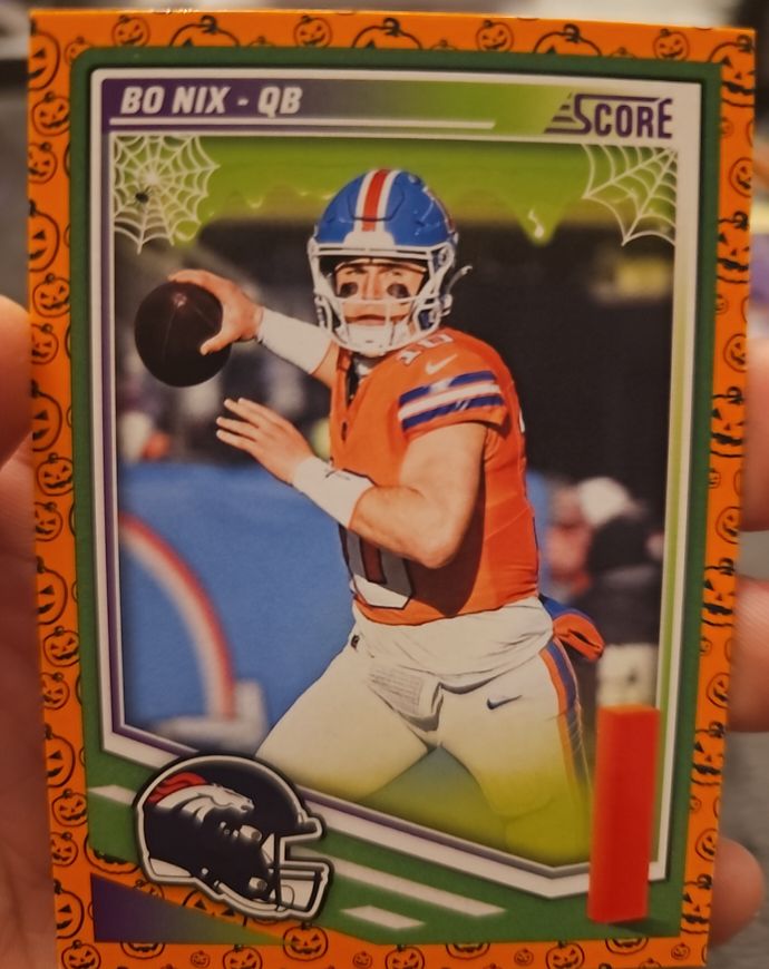 2025 Score-A-Treat #253 Bo Nix — front