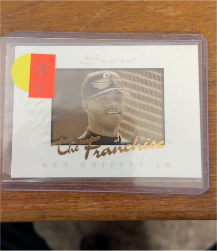 1997 Score The Franchise #1 Ken Griffey Jr. — front