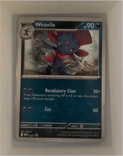 2021 Pokémon TCG #021 Weavile — front