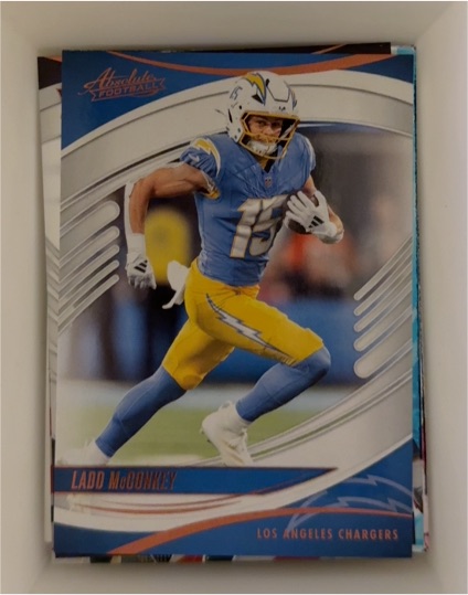 2025 Panini Absolute #77 Ladd McConkey — front