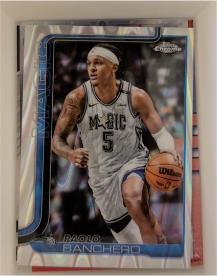 2025-26 Topps Chrome #140 Paolo Banchero — front