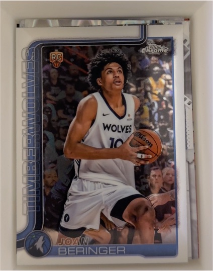 2025-26 Topps Chrome #267 Joan Beringer — front