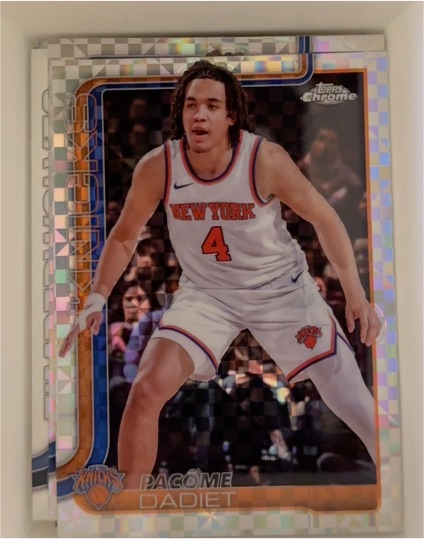 2025-26 Topps Chrome #111 Pacôme Dadiet — front