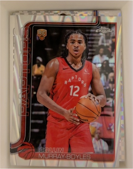 2025-26 Topps Chrome #259 Collin Murray-Boyles Rookie — front