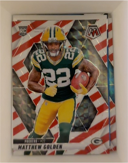 2025 Panini Mosaic #323 Matthew Golden — front