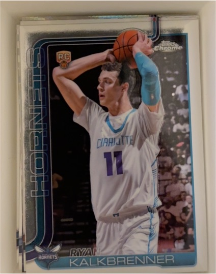 2025-26 Topps Chrome #284 Ryan Kalkbrenner — front
