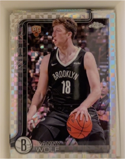 2025-26 Topps Chrome #277 Danny Wolf — front