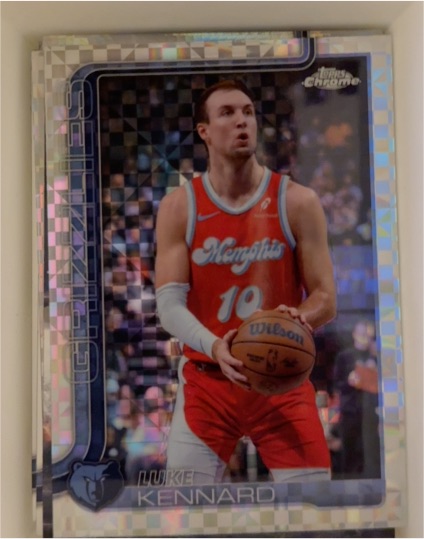 2025-26 Topps Chrome #117 Luke Kennard — front
