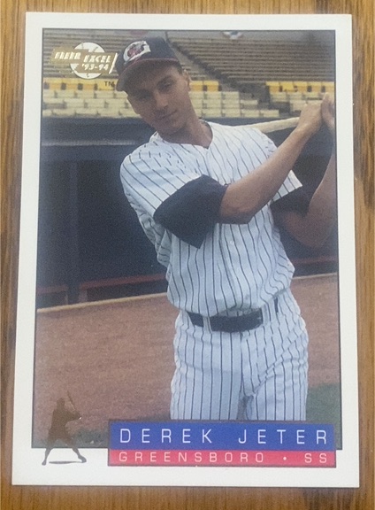 1993-94 Fleer Excel #106 Derek Jeter — front