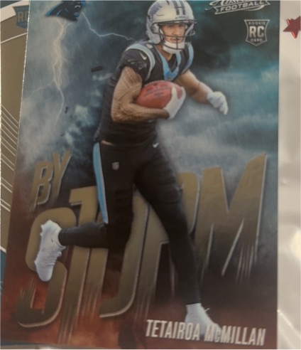 2025 Panini Absolute #16 Tetairoa McMillan By Storm — front