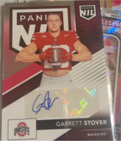 2024 Panini NIL Garrett Stover Ohio State Buckeyes — front
