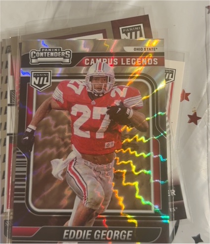 2025 Panini Contenders Campus Legends Eddie George — front
