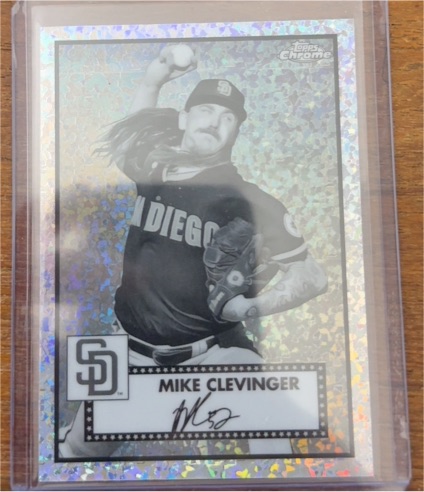 2021 Topps Chrome Platinum Anniversary #253 Mike Clevinger — front