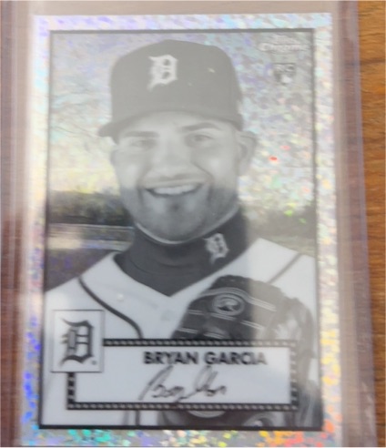 2021 Topps Chrome Platinum Anniversary #104 Bryan Garcia — front