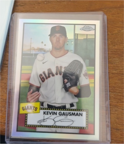 2021 Topps Chrome Platinum Anniversary #490 Kevin Gausman — front