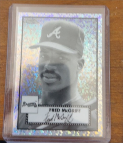 2021 Topps Chrome Platinum Anniversary #684 Fred McGriff — front