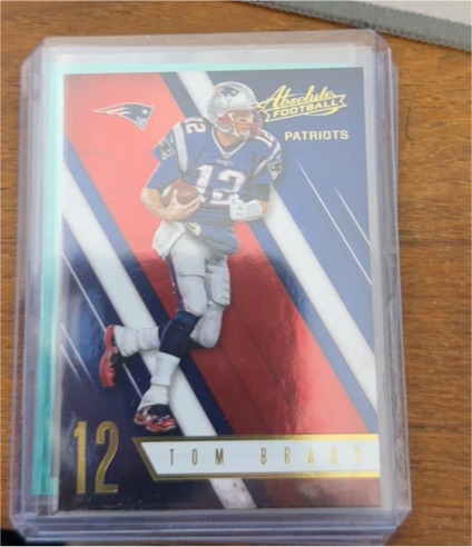 2016 Panini Absolute Football #42 Tom Brady — front