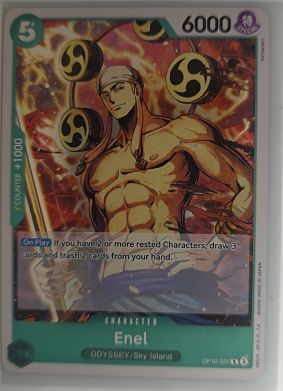 2024 One Piece Card Game OP10-025 Enel — front