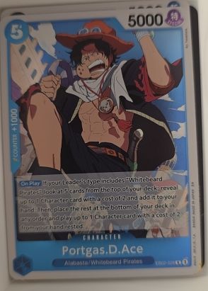 2025 One Piece Card Game EB02-028 Portgas.D.Ace — front
