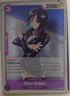 2025 One Piece Anime 25th Collection #EB02-036 Nico Robin — front