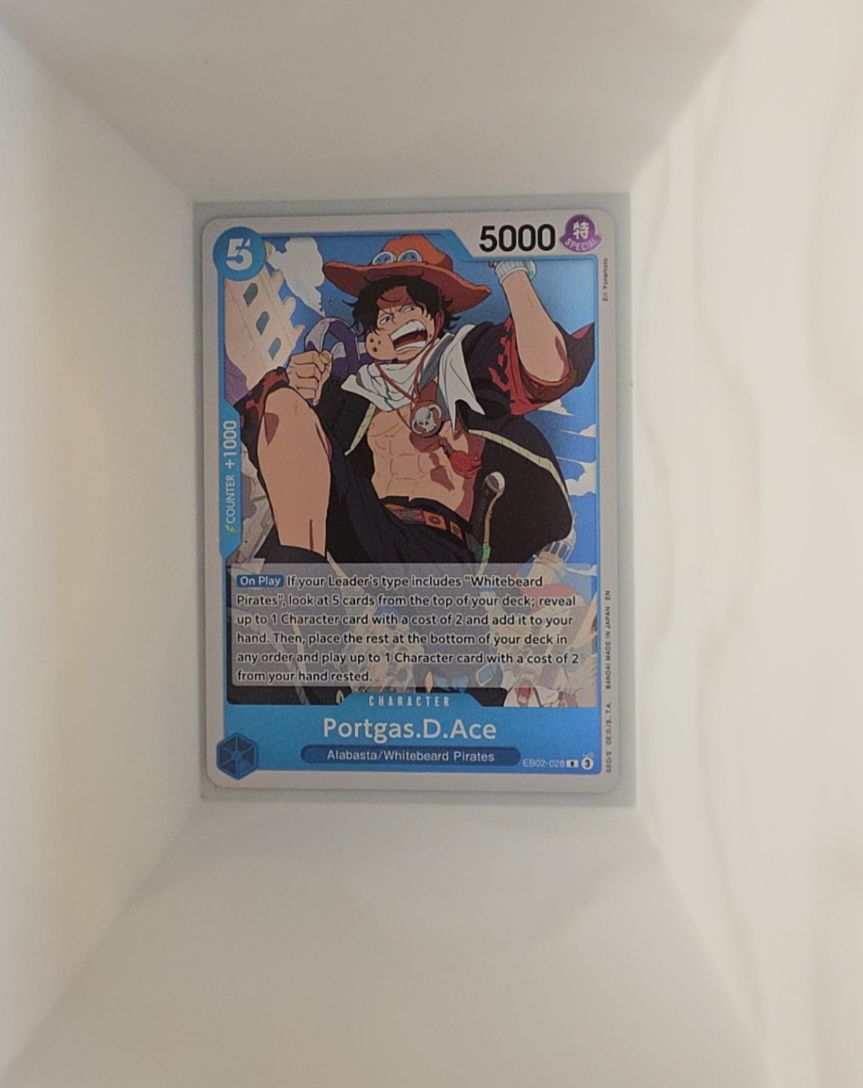 One Piece TCG 2023 EB02-028 Portgas.D.Ace — front