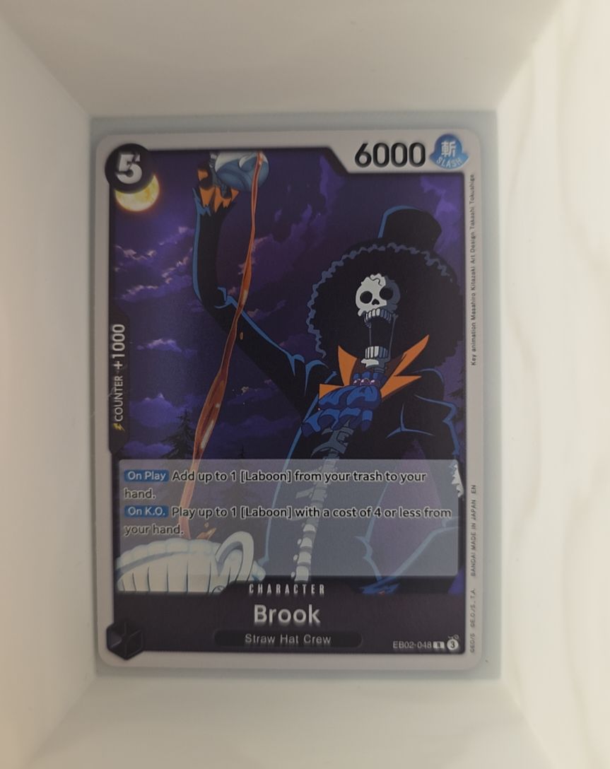 One Piece Card Game 2023 EB02-048 Brook — front