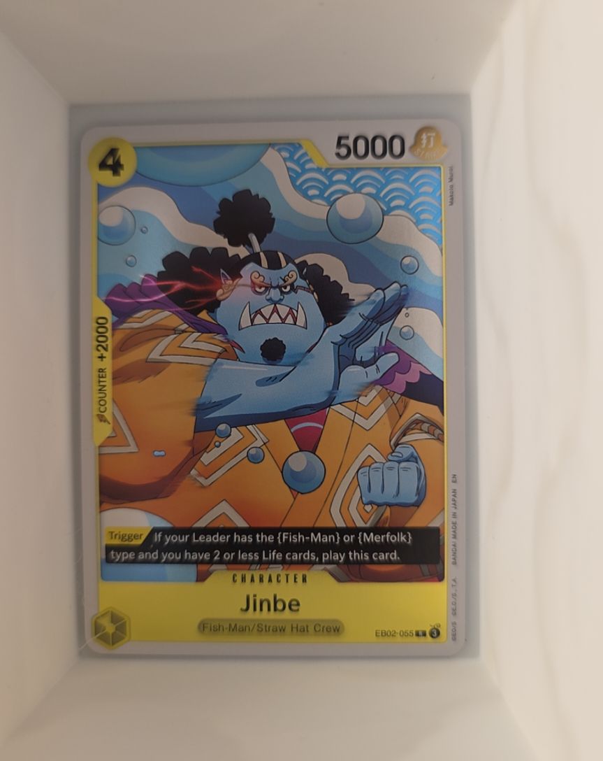 2025 One Piece Anime 25th Collection EB02-055 Jinbe — front