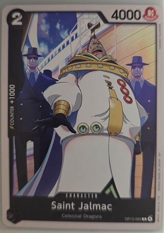 One Piece Carrying On His Will OP13-085 Saint Jalmac — front