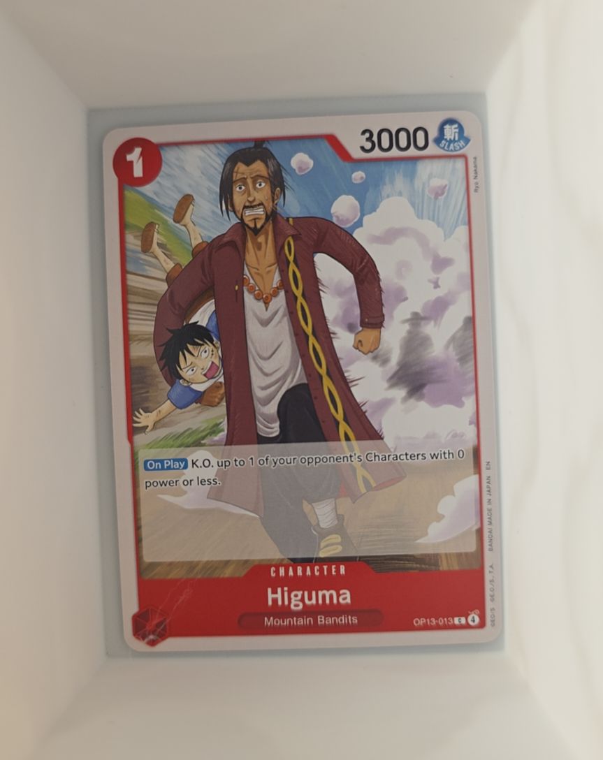 One Piece Card Game OP13-013 Higuma — front