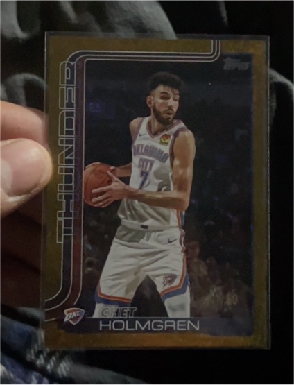 2025-26 Topps #118 Chet Holmgren — front