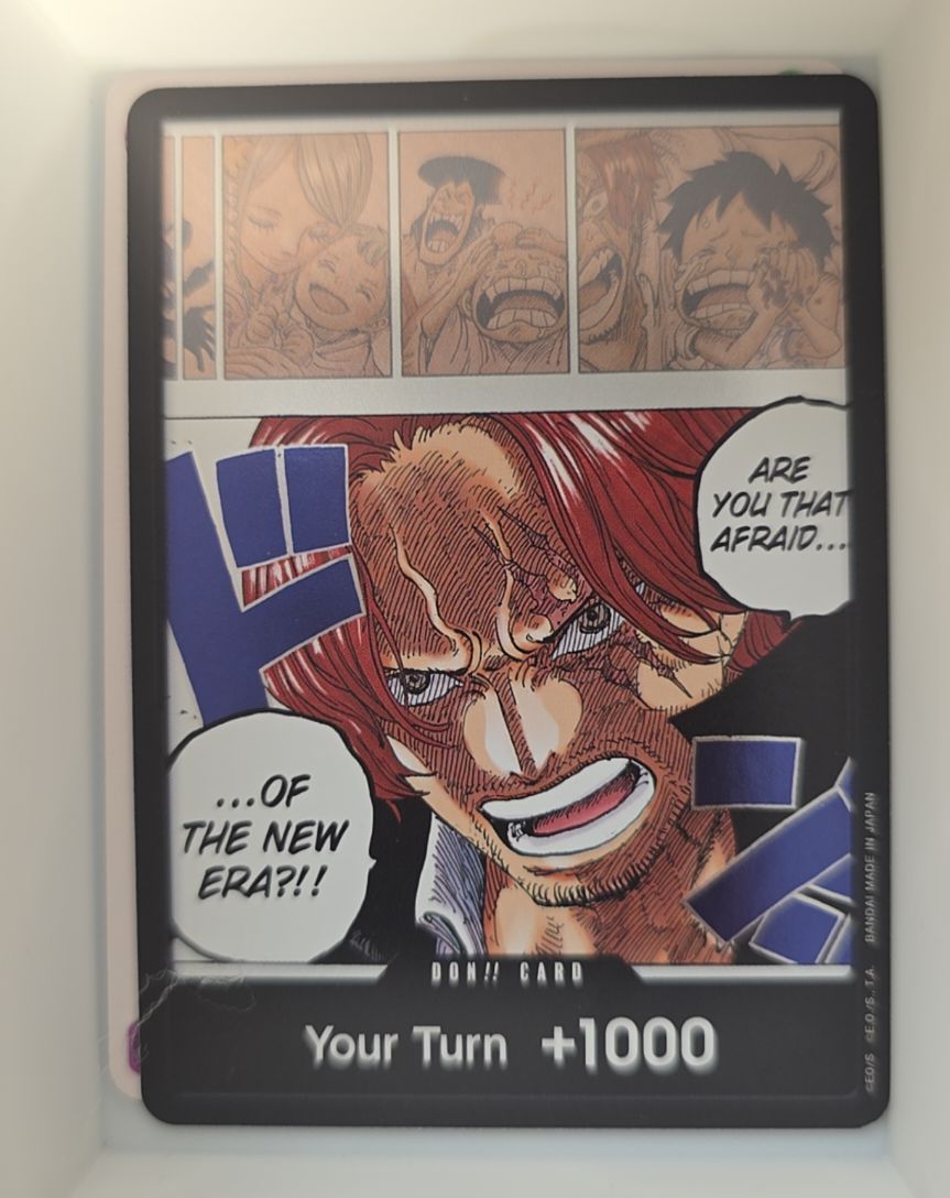 2024 One Piece TCG OP09 Don!! Card Shanks Emperors in the New World — front