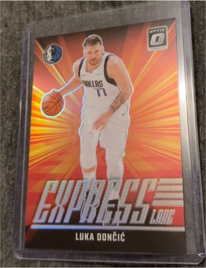 2024-25 Panini Donruss Optic #6 Luka Dončić Express Lane — front